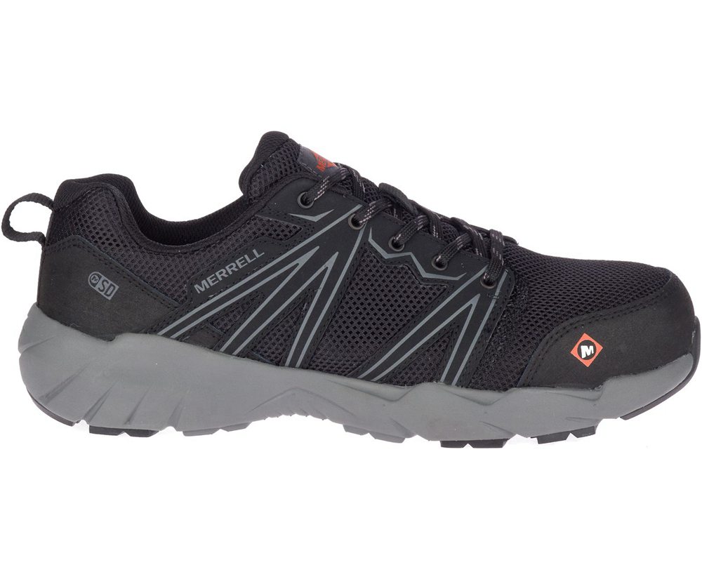 Tenis Senhora - Merrell Fullbench Superlite Alloy Toe Sd+ Work - Pretas - DYO046825
